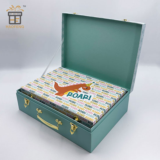 custom printed cardboard suitcase suitcase gift box